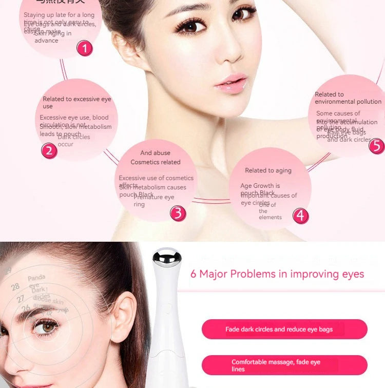 KentDO™ Electric Eye Massager – Reduce Puffiness & Fine Lines