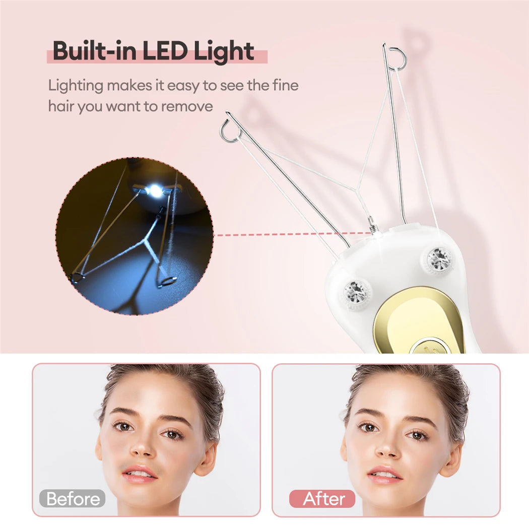 KentDO™ Electric Body Hair Remover – Cotton Thread Epilator