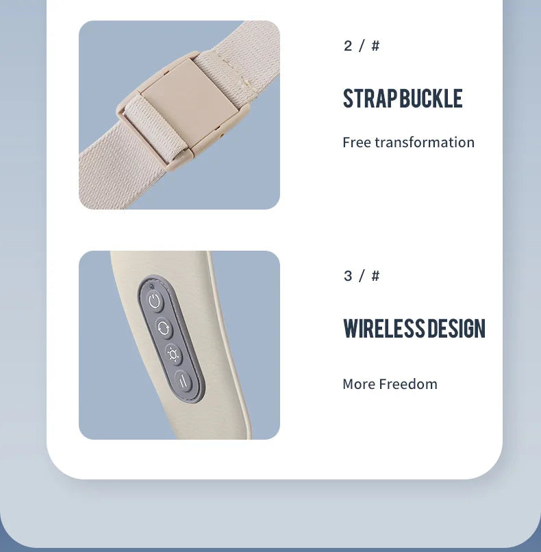 KentDO™ 26W Neck & Shoulder Massager – Deep Tissue Relief