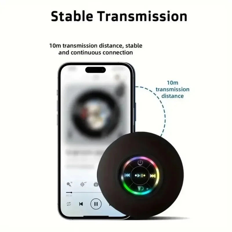 KentDO™ Waterproof Bluetooth Speaker – Shower & Outdoor Fun