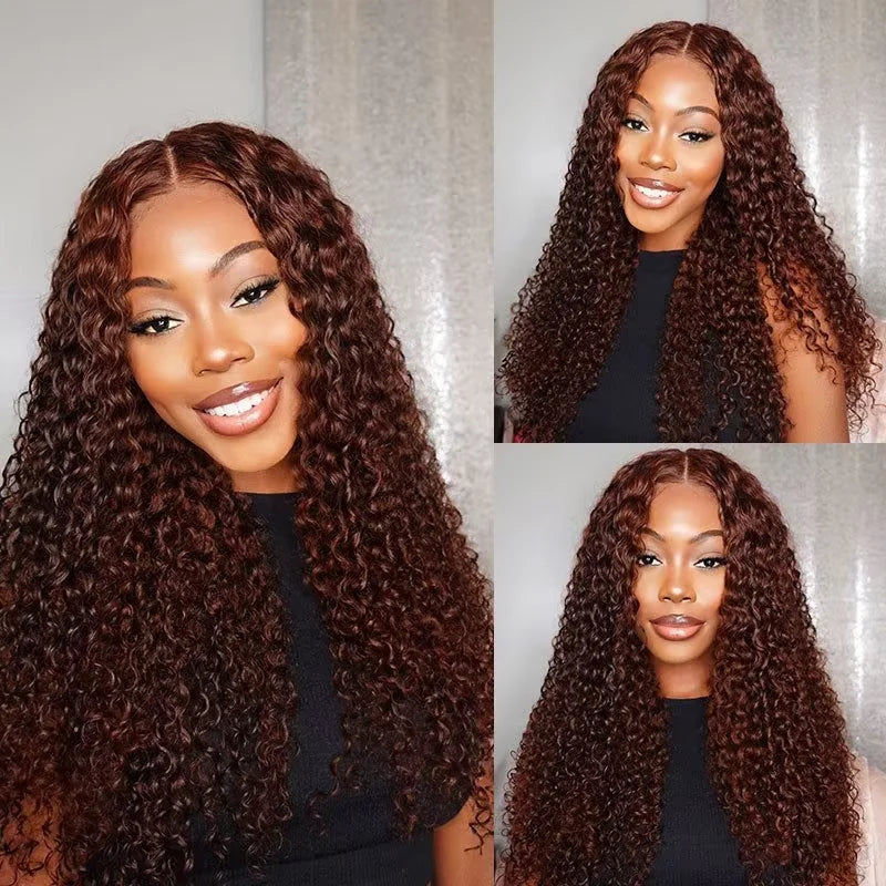 KentDO™ Deep Curly Human Hair Wig – Natural Volume & Shine