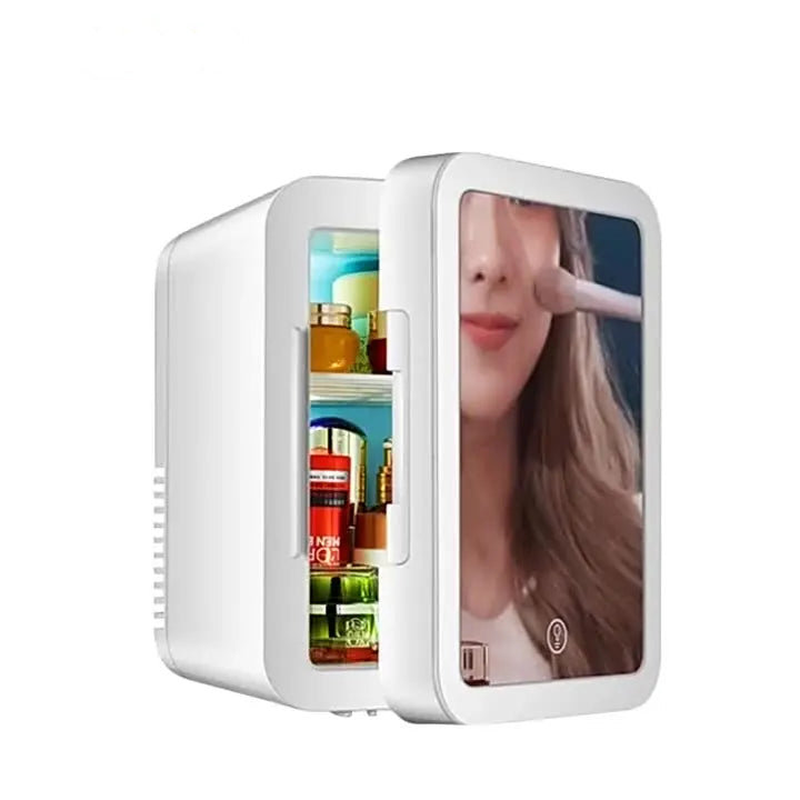 KentDO™ 4L Makeup Fridge with LED Mirror – Keep Beauty Fresh