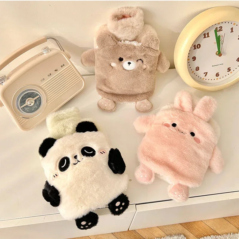 KentDO™ Hot Water Bottle – Plush Cozy Relief for Pain & Warmth