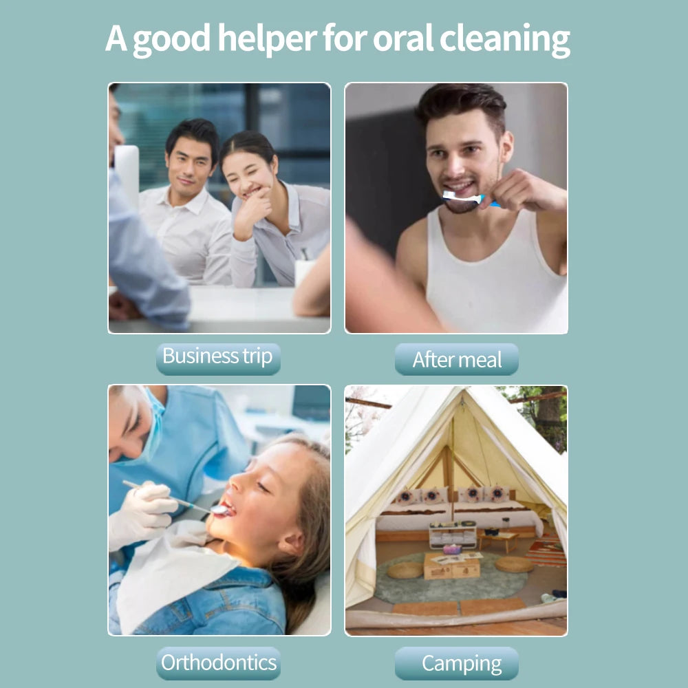 KentDO™ Travel Toothbrush – Compact & Portable for Trips