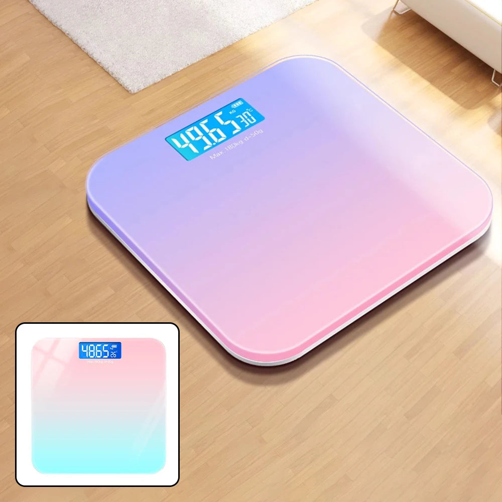 RainbowFit™ Digital Body Scaler – Track Weight & Body Fat at Home