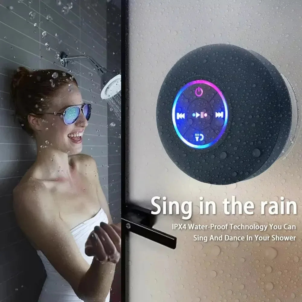 KentDO™ Waterproof Bluetooth Speaker – Shower & Outdoor Fun
