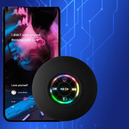 KentDO™ Waterproof Bluetooth Speaker – Shower & Outdoor Fun