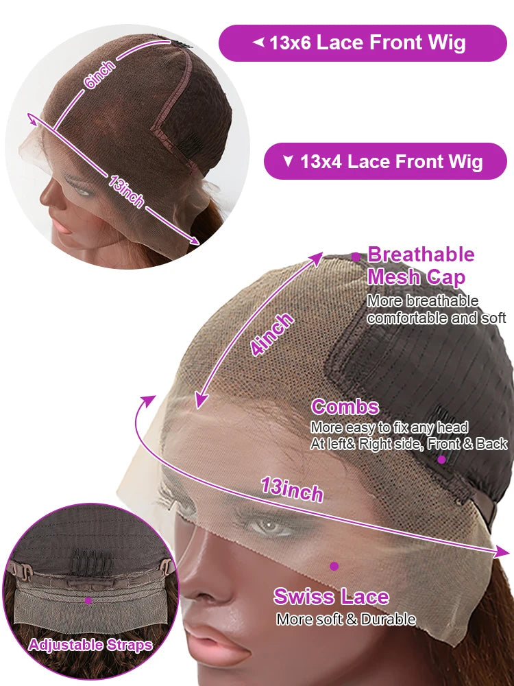 KentDO™ Deep Curly Human Hair Wig – Natural Volume & Shine