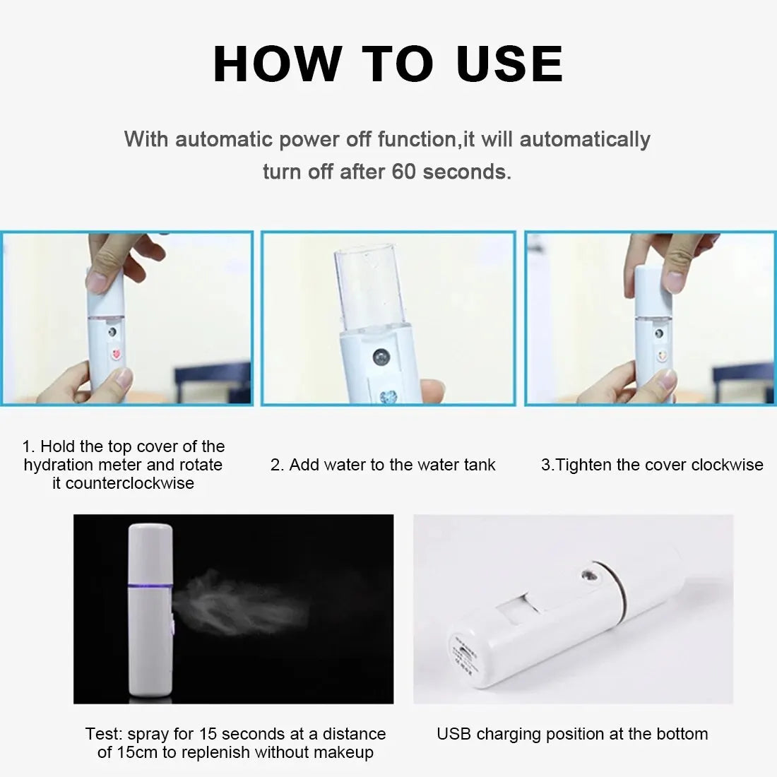 KentDO™ Nano Facial Mist Sprayer – Deep Skin Hydration On-the-Go