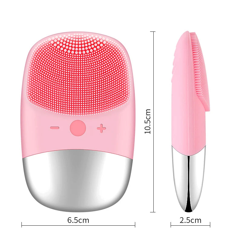 KentDO™ Sonic Facial Cleansing Brush – Waterproof & Rechargeable