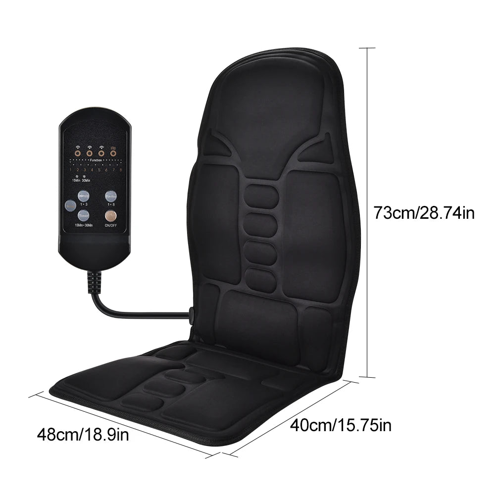 KentDO™ Infrared Back Massager Cushion – Full Body Relief