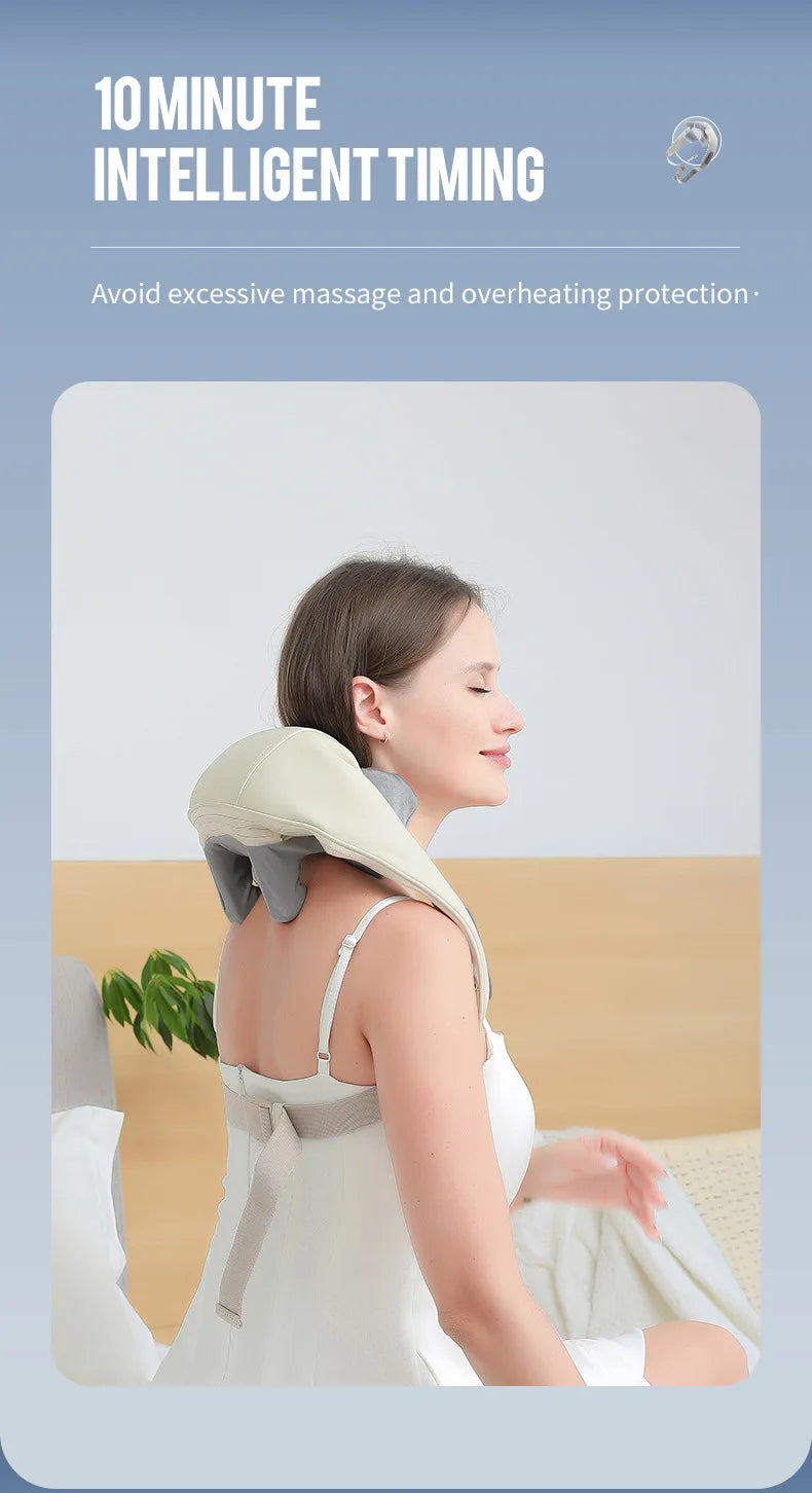 KentDO™ 26W Neck & Shoulder Massager – Deep Tissue Relief
