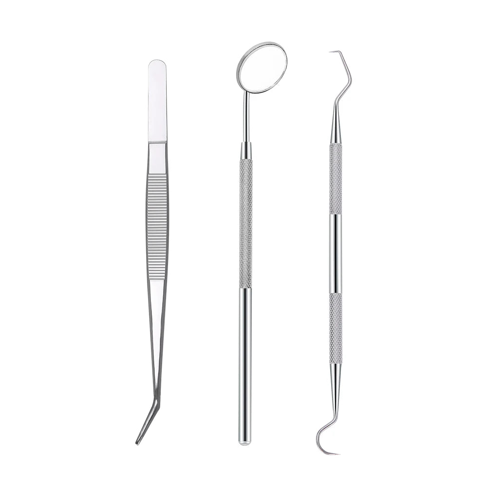 KentDO™ Dental Cleaning Tools Set – Stainless Steel Home & Clinic Kit