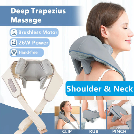 KentDO™ 26W Neck & Shoulder Massager – Deep Tissue Relief