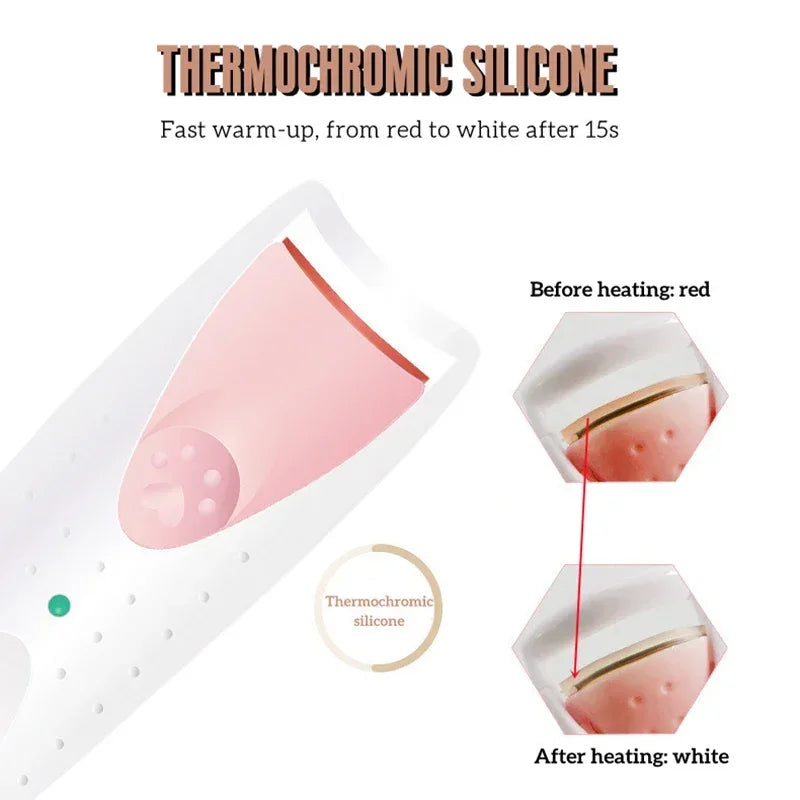 KentDO™ Heated Eyelash Curler – Fast, Long-Lasting Lift