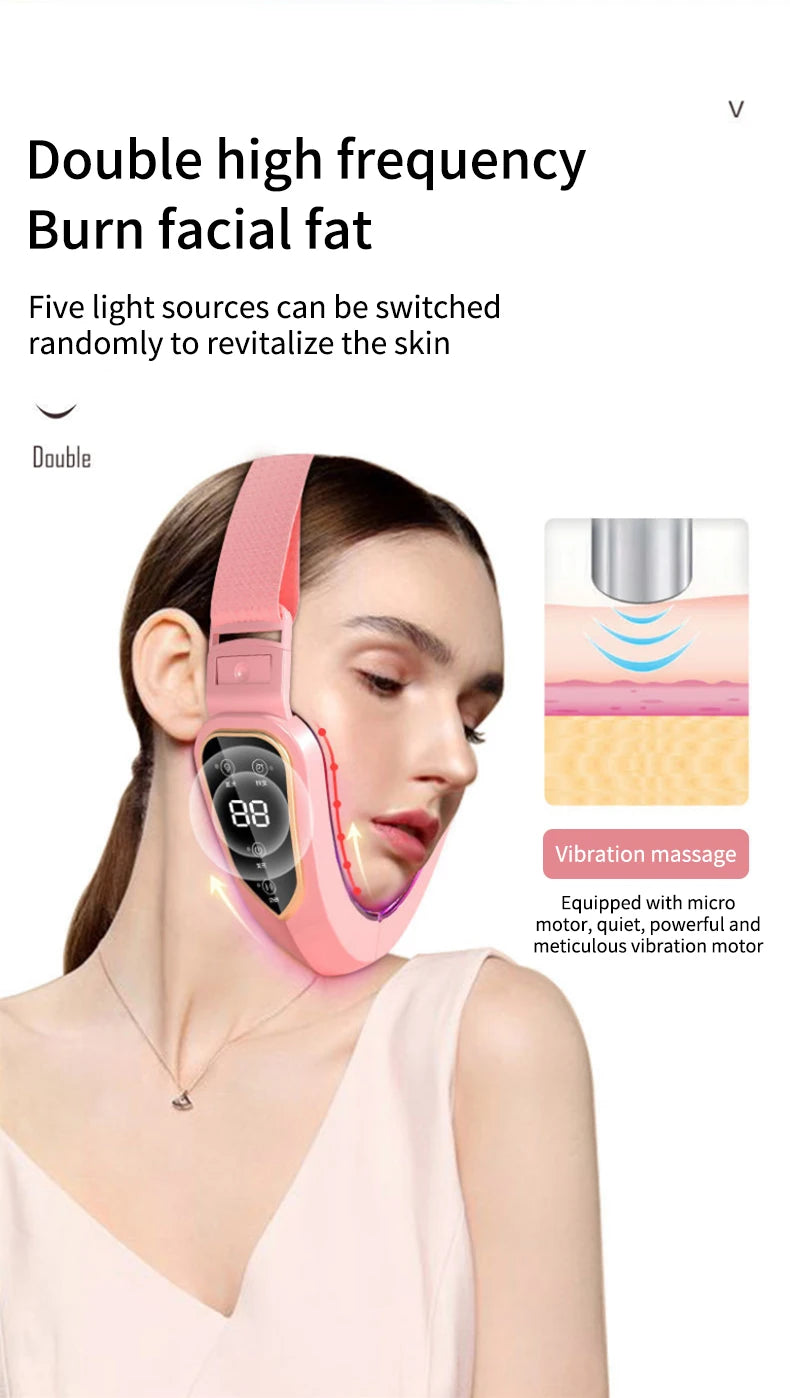 KentDO™ LED V-Face Massager – Lift, Slim & Rejuvenate Skin