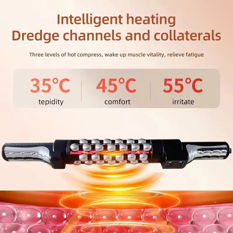 KentDO™ Heated Massage Roller with Red Light Therapy