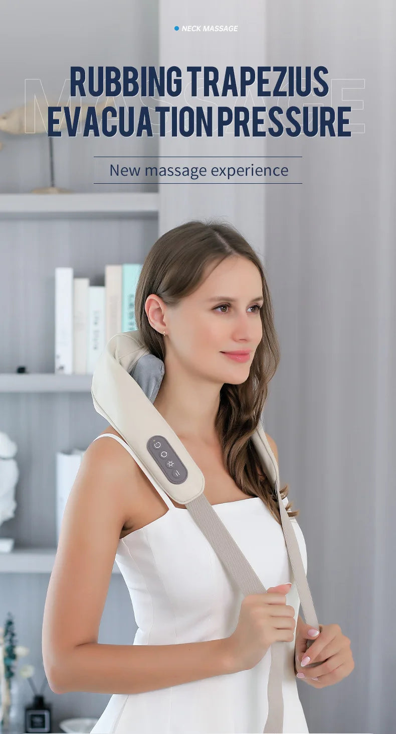 KentDO™ 26W Neck & Shoulder Massager – Deep Tissue Relief