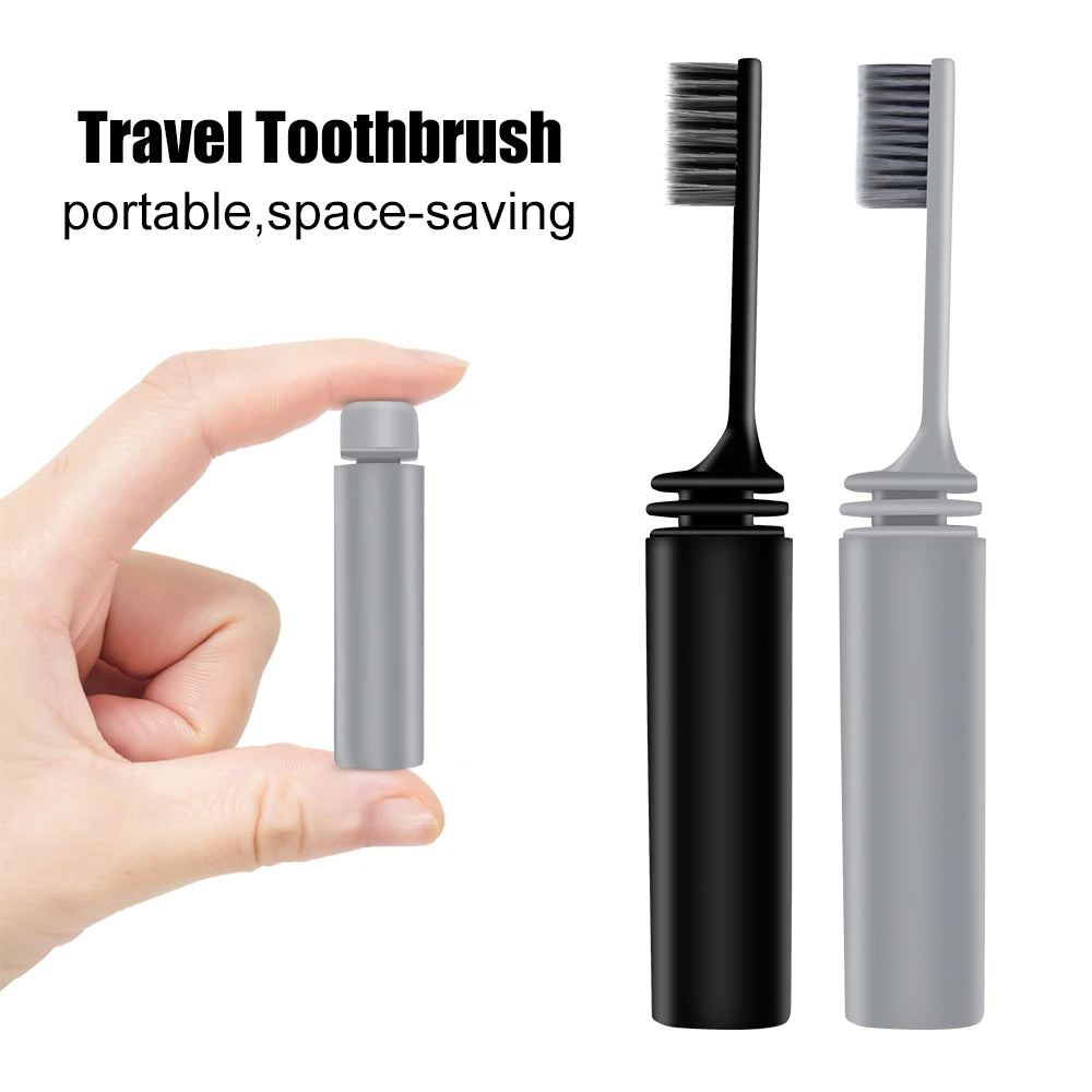 KentDO™ Travel Toothbrush – Compact & Portable for Trips