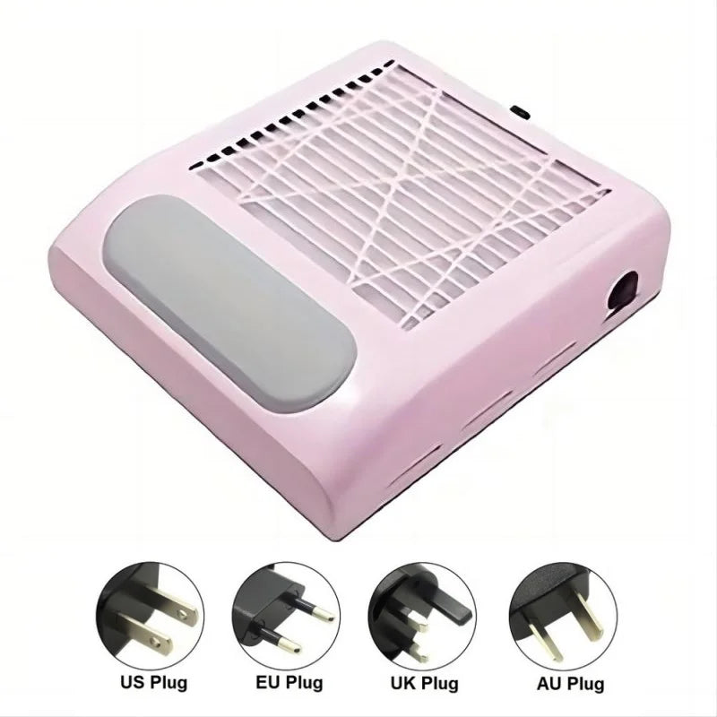 KentDO™ Nail Dust Collector – Powerful 80W Salon Vacuum