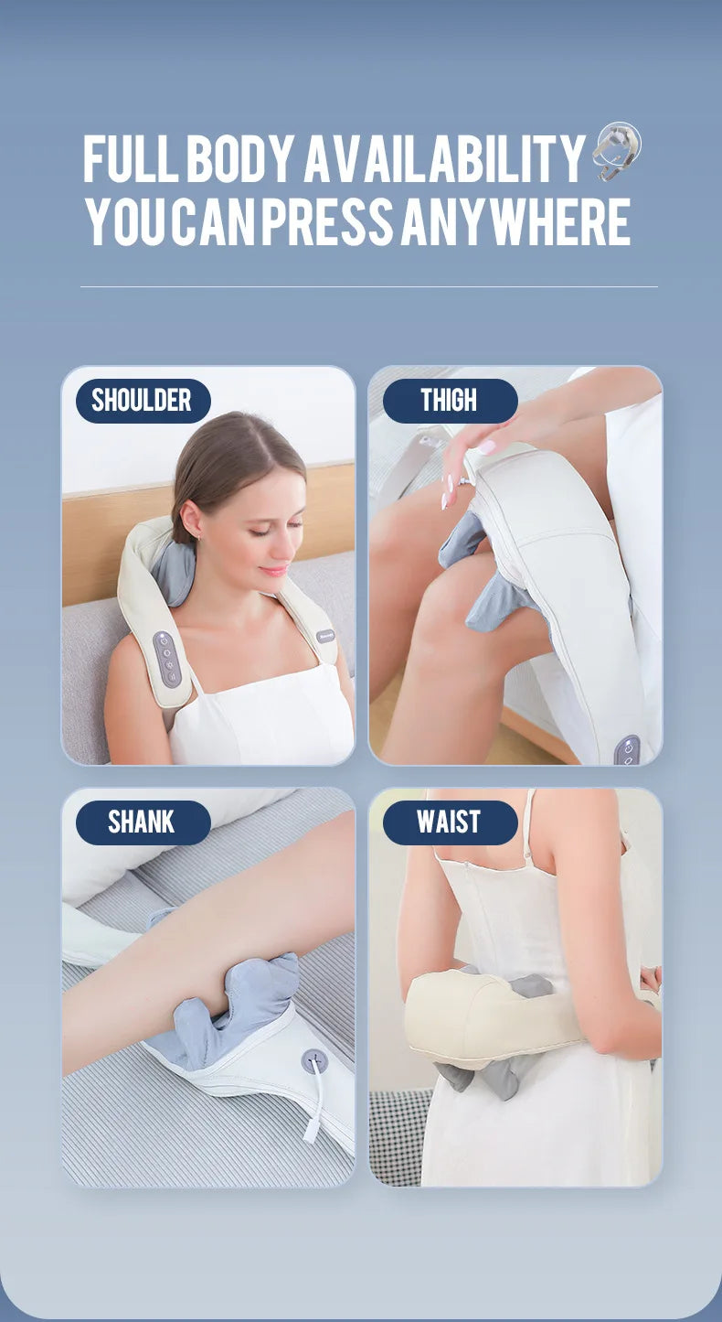 KentDO™ 26W Neck & Shoulder Massager – Deep Tissue Relief