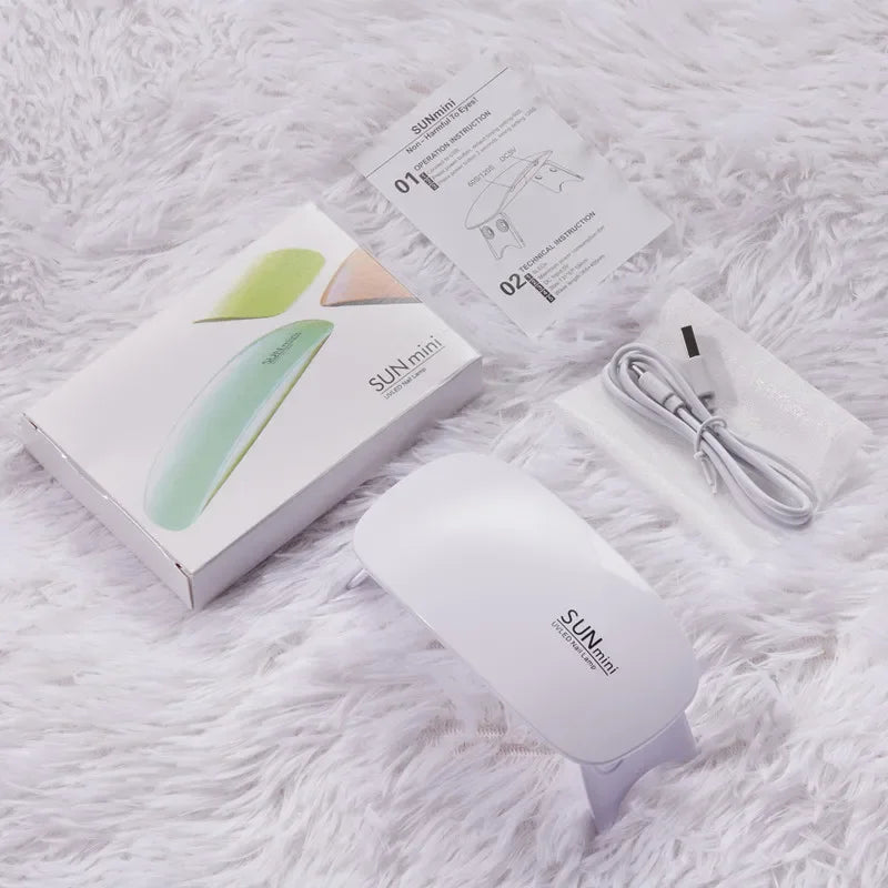 KentDO™ Mini 6W UV LED Nail Dryer – Portable & USB-Powered