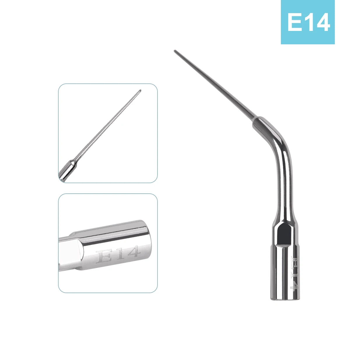 KentDO™ 5pcs Dental Ultrasonic Scaler Tips – Precision Cleaning