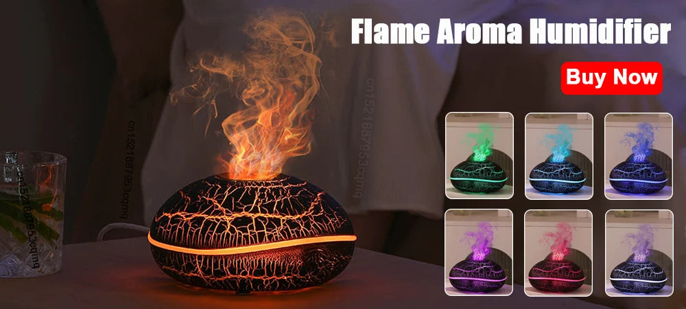 KentDO™ Smart Flame Aromatherapy Humidifier