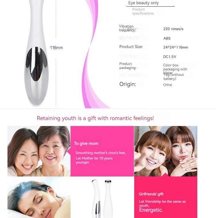 KentDO™ Electric Eye Massager – Reduce Puffiness & Fine Lines