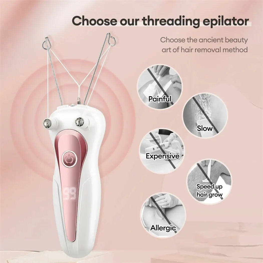 KentDO™ Electric Body Hair Remover – Cotton Thread Epilator