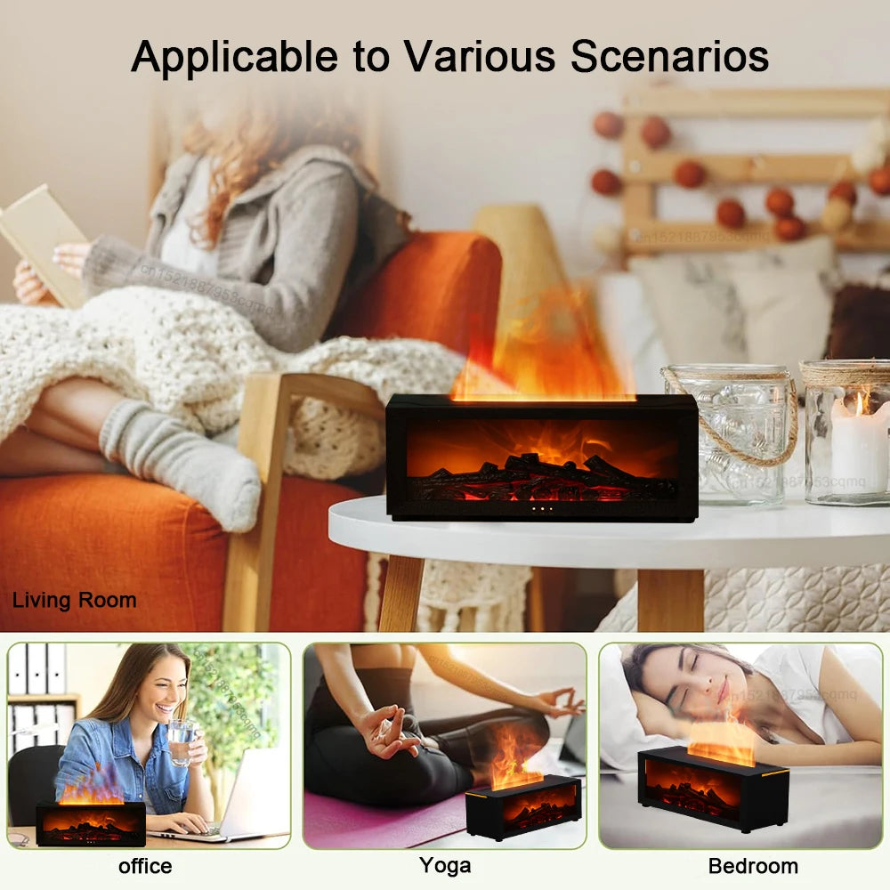 KentDO™ Smart Flame Aromatherapy Humidifier