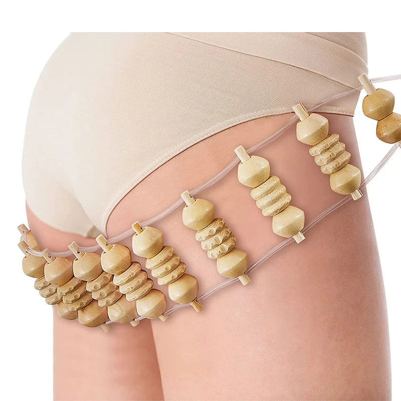 KentDO™ Wooden Back Massager – Pain Relief & Body Shaping