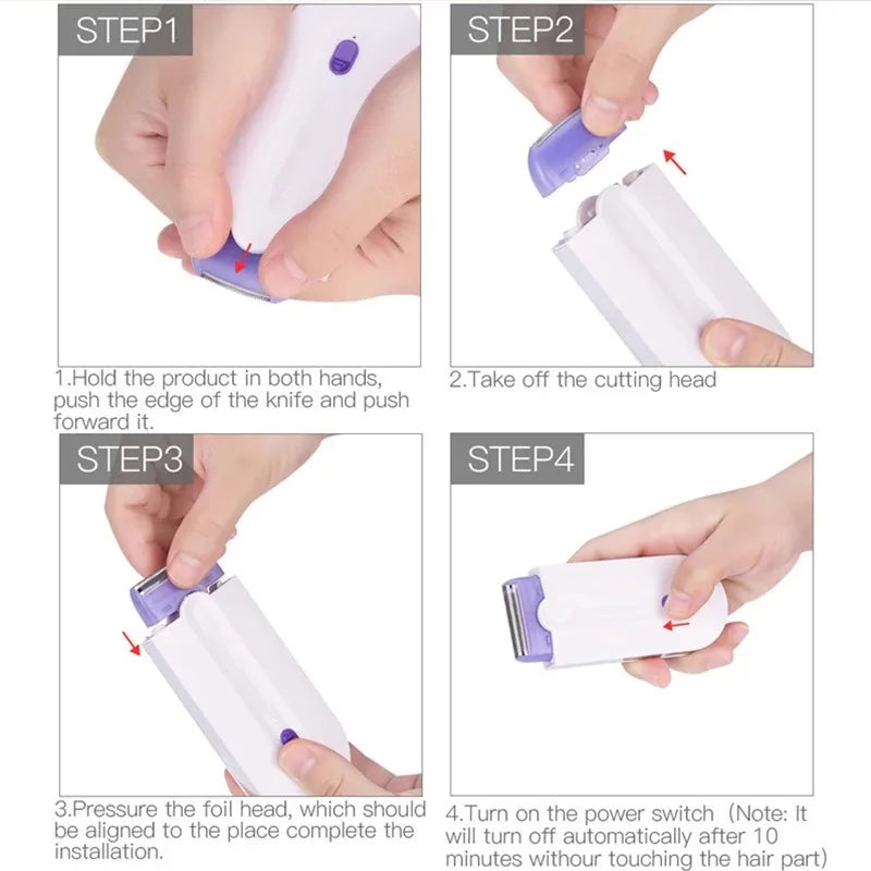 KentDO™ Blue-Light Epilator – Smooth Skin Hair Remover