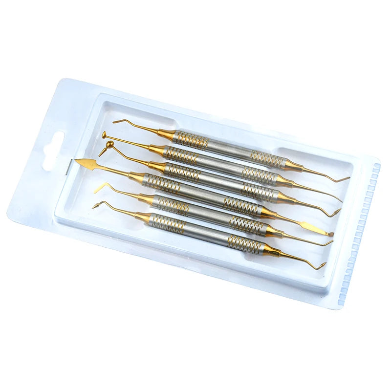 KentDO™ Dental Composite Filling Set – 6PCS Titanium Tools