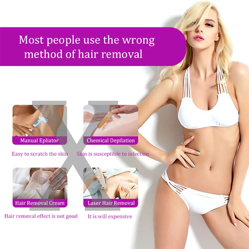KentDO™ Blue-Light Epilator – Smooth Skin Hair Remover