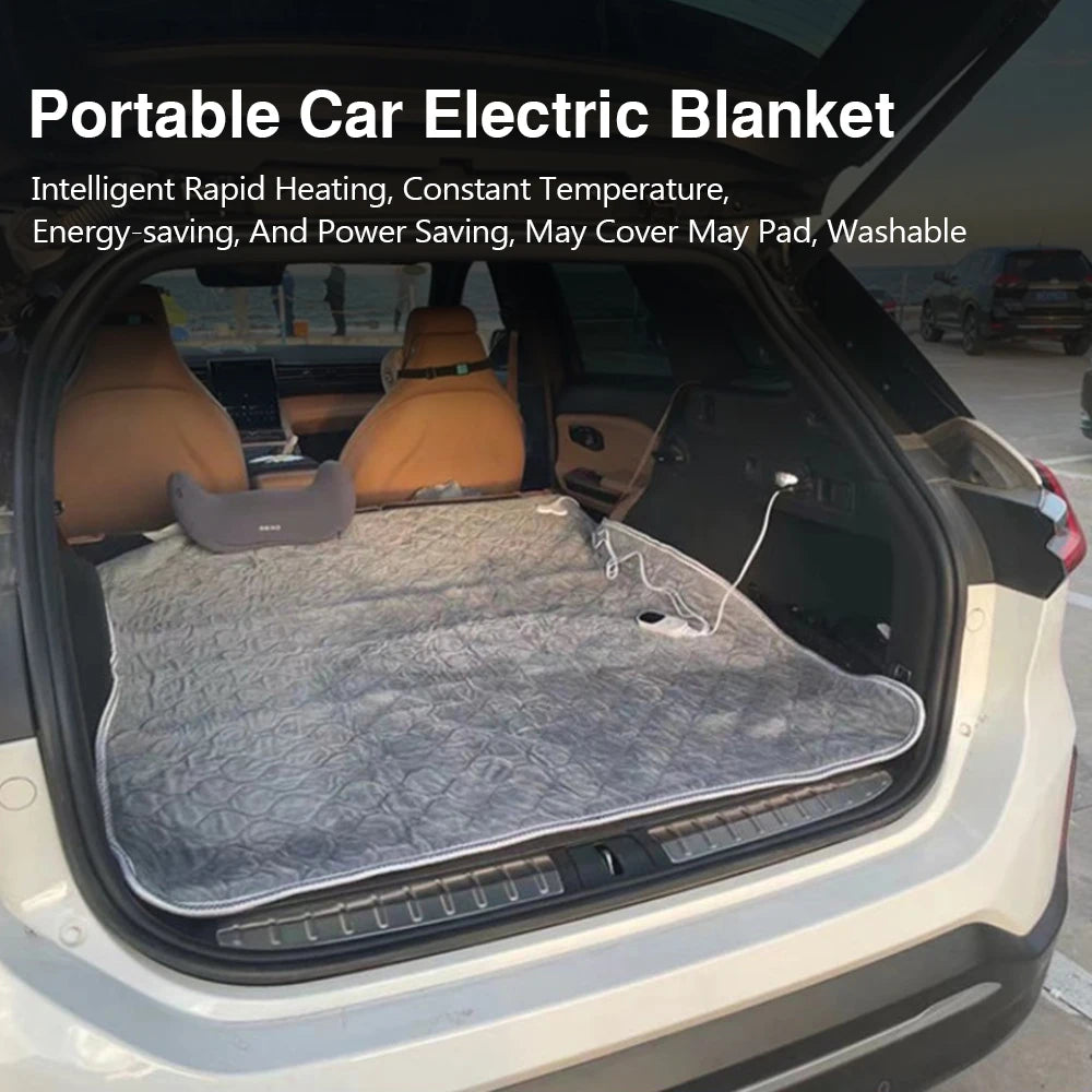 12V Electric Blanket for Car, RV & Winter Travel Warmth
