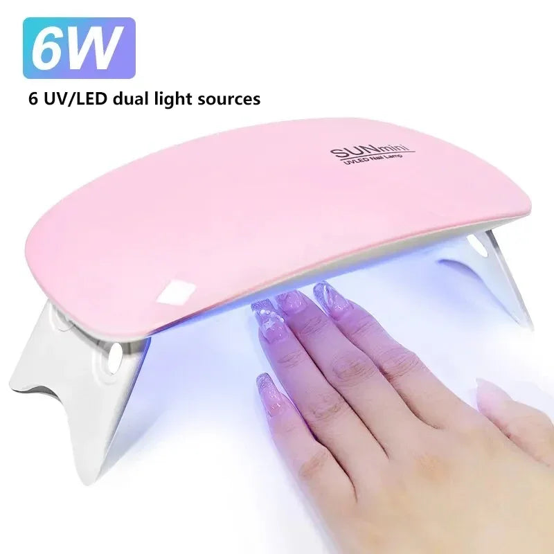 KentDO™ Mini 6W UV LED Nail Dryer – Portable & USB-Powered