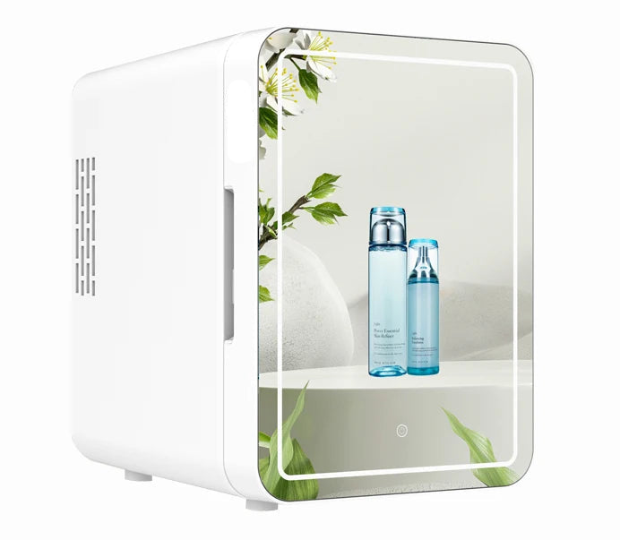 KentDO™ 4L Makeup Fridge with LED Mirror – Keep Beauty Fresh