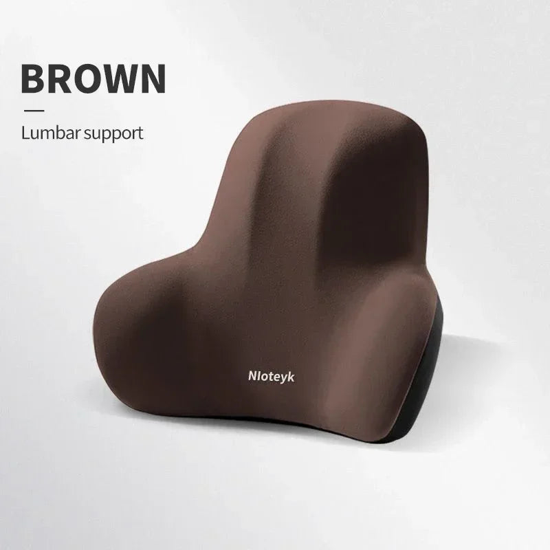 KentDO™ Memory Foam Car Pillow – Neck & Lumbar Support