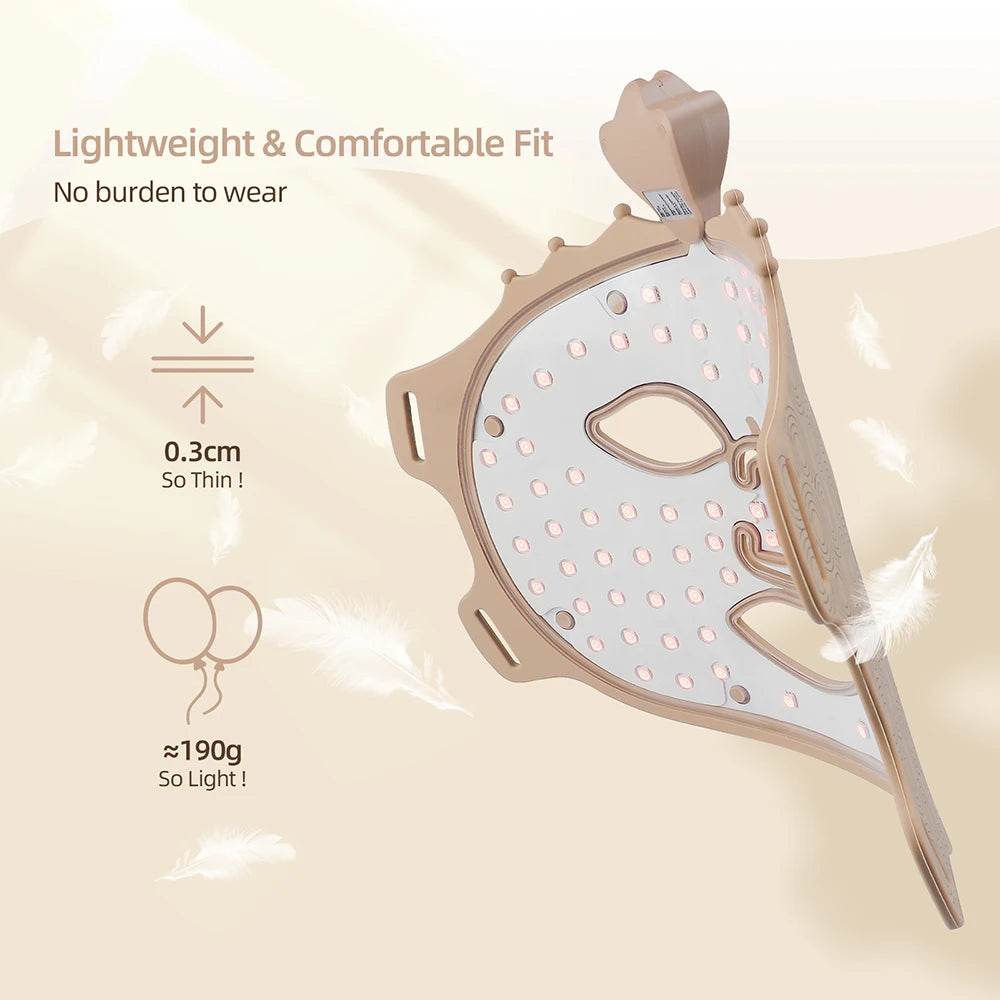KentDO™ 7-Color LED Silicone Face Mask for Skin Repair & Brightening