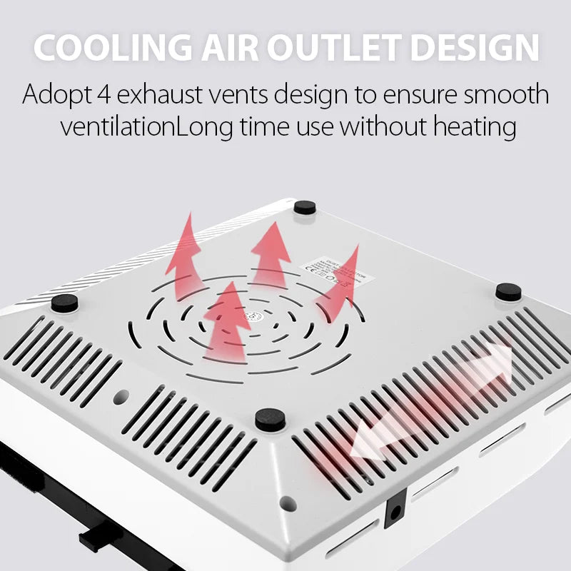 KentDO™ Nail Dust Collector – Powerful 80W Salon Vacuum