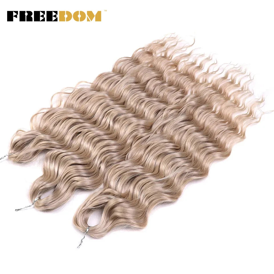 KentDO™ Loose Deep Wave Braiding Hair – Natural, Voluminous Style