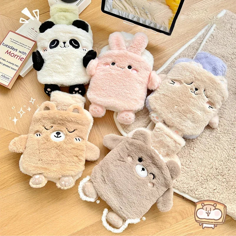 KentDO™ Hot Water Bottle – Plush Cozy Relief for Pain & Warmth