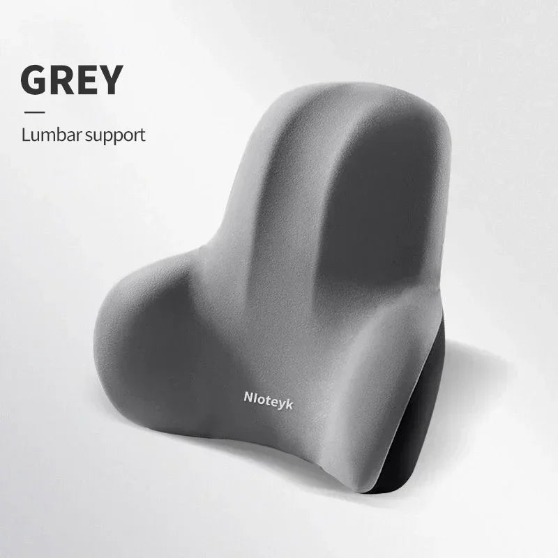 KentDO™ Memory Foam Car Pillow – Neck & Lumbar Support