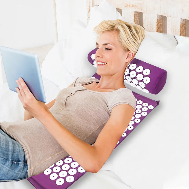 KentDO™ Yoga Massage Pads – Deep Neck, Back & Foot Relief