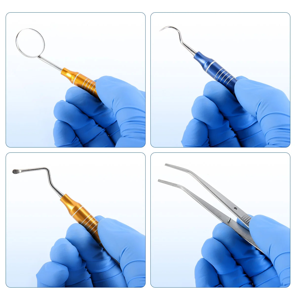 KentDO™ Dental Cleaning Tools Set – Stainless Steel Home & Clinic Kit