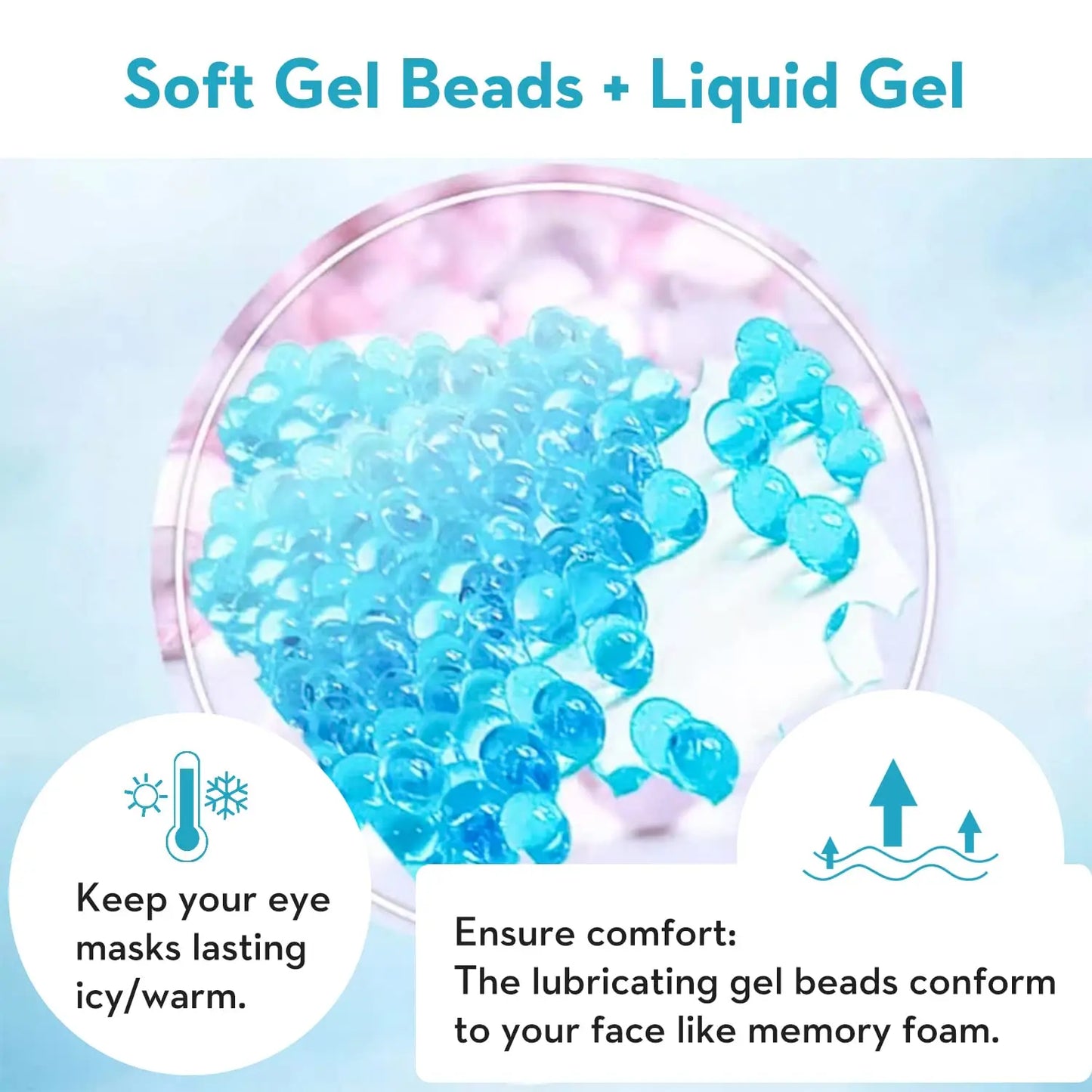 KentDO™ Cooling Eye Mask – Puffy Eye & Migraine Relief