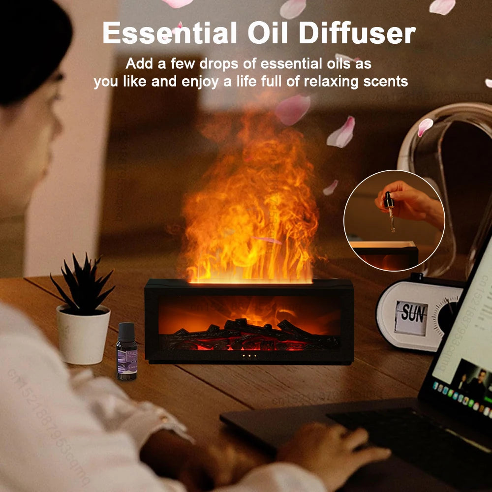 KentDO™ Smart Flame Aromatherapy Humidifier