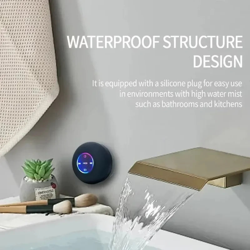 KentDO™ Waterproof Bluetooth Speaker – Shower & Outdoor Fun