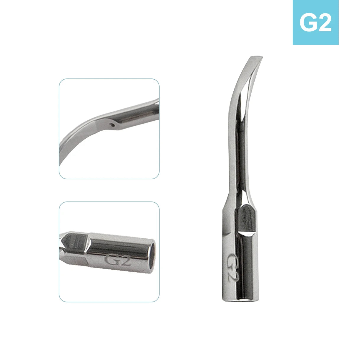 KentDO™ 5pcs Dental Ultrasonic Scaler Tips – Precision Cleaning